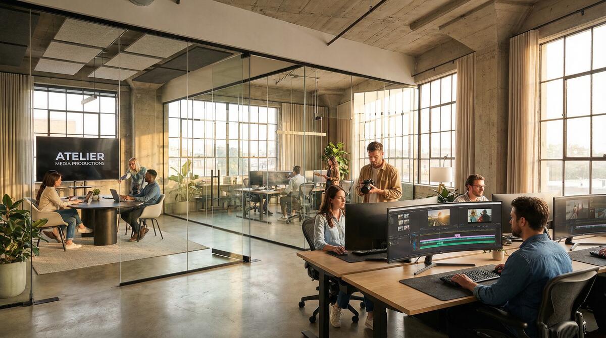 成人视频公司环境